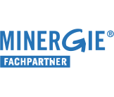 Minergie Fachpartner blau